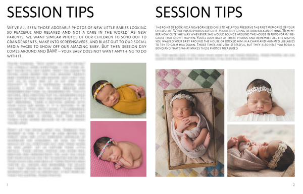 Session Tip Guide for Clients: HUGE BUNDLE!