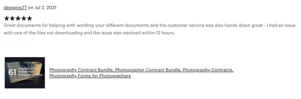 61 Photography Contracts and Forms