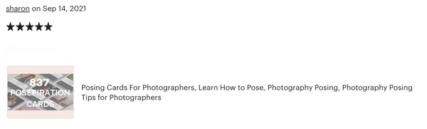 837 Posepiration Portrait Setting Cards