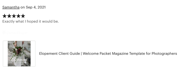 Elopement Client Guide | Welcome Packet Template