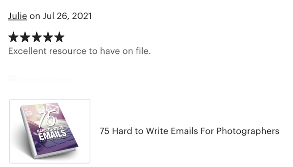 75 Hard To Write Emails For Photographers