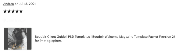 Boudoir Client Guide | PSD Templates | Boudoir Welcome Packet