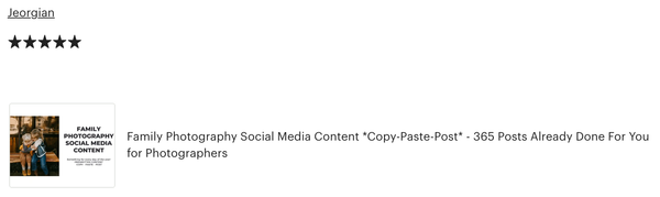 Family Photography Social Media Content *Copy-Paste-Post* - 365 Posts Already done for you!