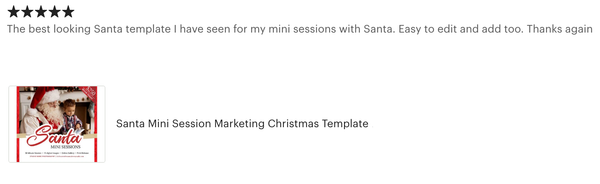 GIANT BUNDLE: 50 Christmas Mini Session Marketing Template Bundle for Photographers, Holiday Templates, Photoshop Marketing Templates