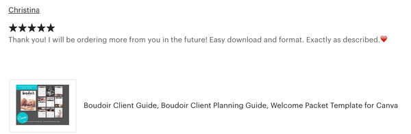 Boudoir Client Guide, Boudoir Client Planning Guide, Welcome Packet Template for Canva