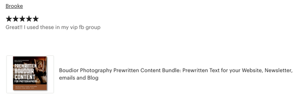 Boudoir Photography Prewritten Content Bundle: Prewritten Text for your Website, Newsletter, Emails + Blog!