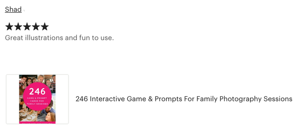 246 Interactive Game & Prompts for Family Sessions