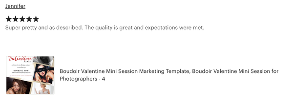 Boudoir Valentine Mini Session Marketing Template Bundle for Photographers