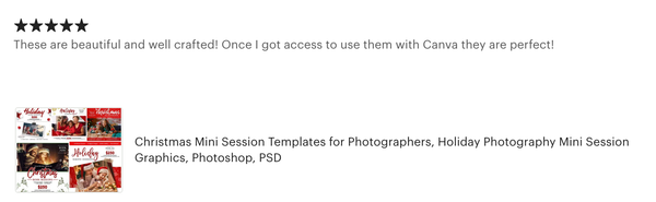 GIANT BUNDLE: 50 Christmas Mini Session Marketing Template Bundle for Photographers, Holiday Templates, Photoshop Marketing Templates