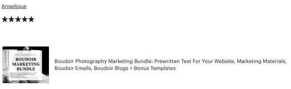 Boudoir Photography Marketing Bundle: Prewritten Text for your Website, Marketing Materials, Boudoir Emails, Boudoir Blogs + Bonus Templates!