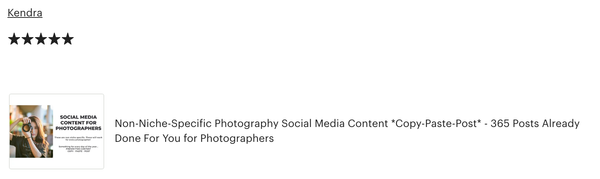 Non-Niche-Specific Photography Social Media Content *Copy-Paste-Post* - 365 Posts Already done for you!