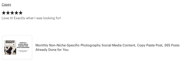 Monthly Non-Niche-Specific Photography Social Media Content *Copy-Paste-Post* - 365 Posts Already done for you!