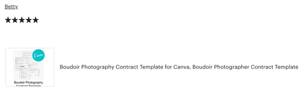 Boudoir Photography Marketing Template Bundle for CANVA | Gold