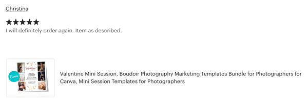 Valentine Mini Session, Boudoir Photography Marketing Templates Bundle for Photographers for CANVA | Mini Session Templates for Boudoir Photographers