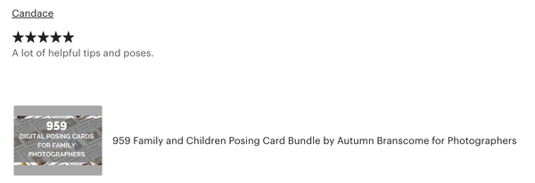 959 Family/Children Posing Card Bundle by Autumn Branscome