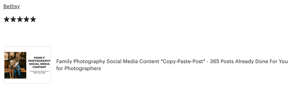 Family Photography Social Media Content *Copy-Paste-Post* - 365 Posts Already done for you!