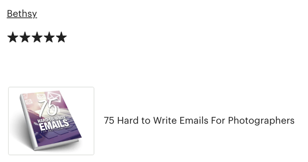 75 Hard To Write Emails For Photographers