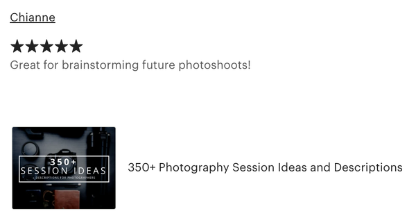 350+ Session Ideas and Descriptions