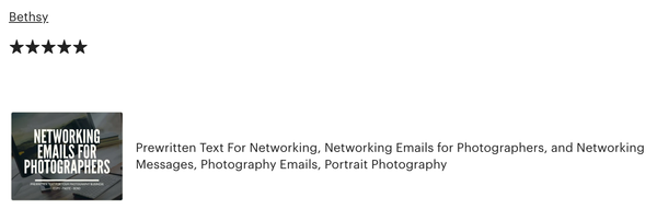 Prewritten Text For Networking, Networking Emails for Photographers and Networking Messages