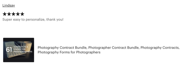 103 Photography Contracts & Forms Bundle for Photographers + BONUS Tax Sheets