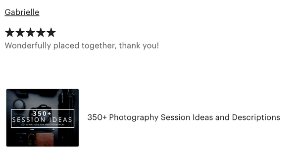 350+ Session Ideas and Descriptions