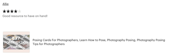 837 Posepiration Portrait Setting Cards