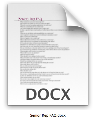 Senior Rep Marketing Bundle