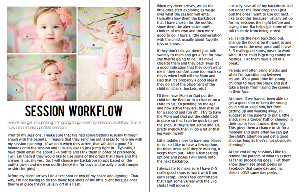 Posing 101 for Children Photography