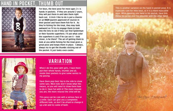Posing 101 for Children Photography
