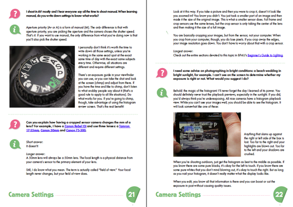 Frequently Asked Questions for Photographers