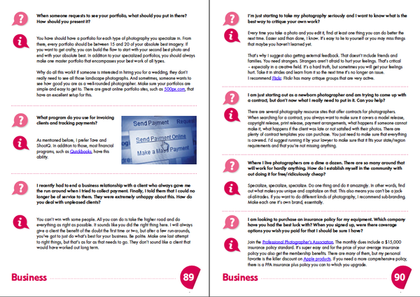 Frequently Asked Questions for Photographers