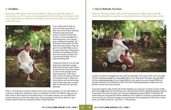 The Ultimate Mini Session Guide: Business, Posing & More!