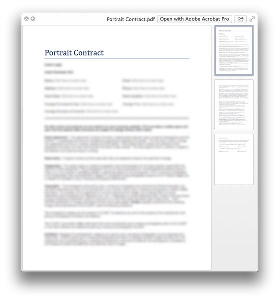 61 Photography Contracts and Forms