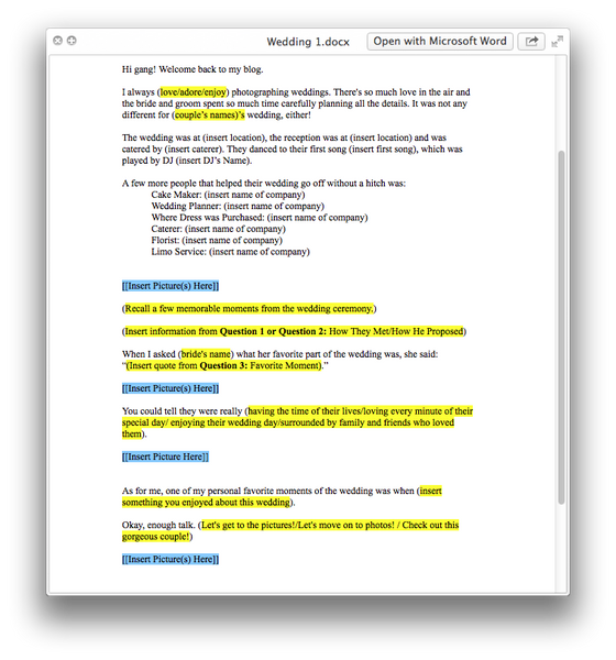 Fill-in-the-Blank Blog Posts + Blog Forms