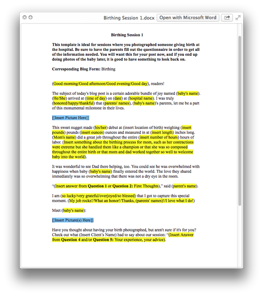 Fill-in-the-Blank Blog Posts + Blog Forms