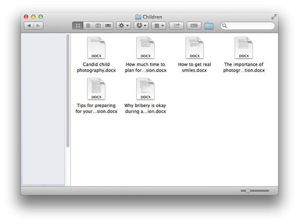 Newsletter & Blog Content Articles for Photographers