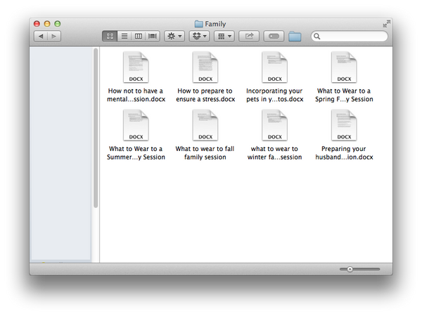 Newsletter & Blog Content Articles for Photographers