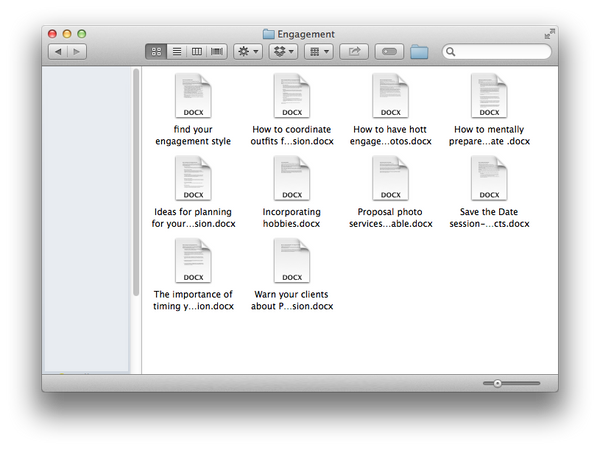 Newsletter & Blog Content Articles for Photographers