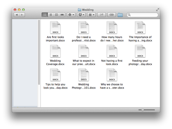 Newsletter & Blog Content Articles for Photographers