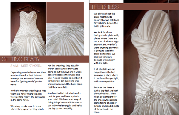 Photography Basics: Wedding Day Workflow