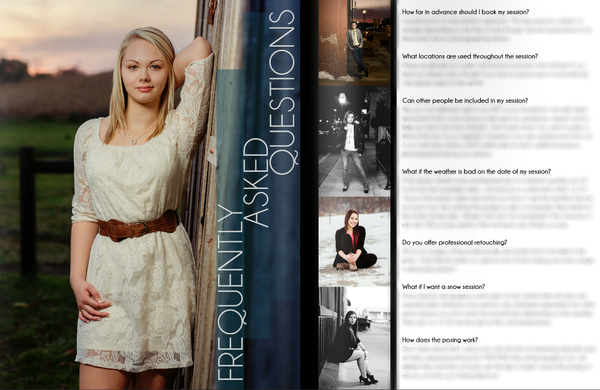 Senior Magazine Welcome Packet Template Design by Devoted Imagery