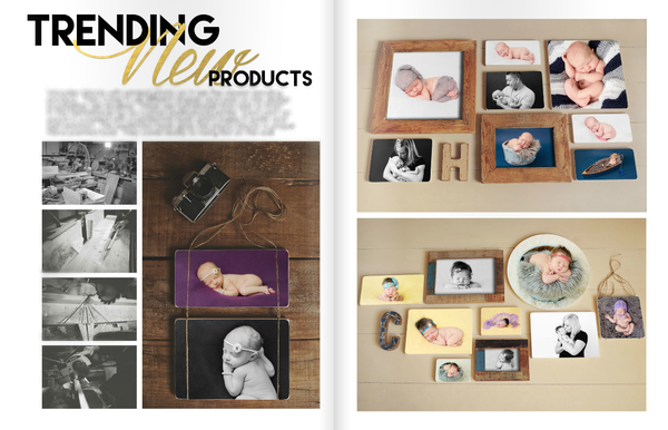 Newborn Magazine Welcome Packet Template Design by Devoted Imagery