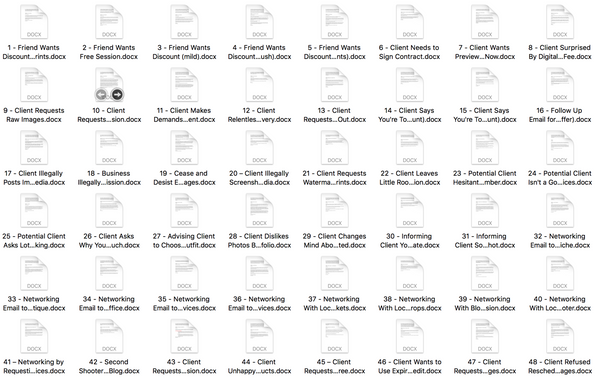 75 Hard To Write Emails For Photographers