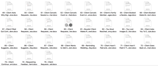 75 Hard To Write Emails For Photographers