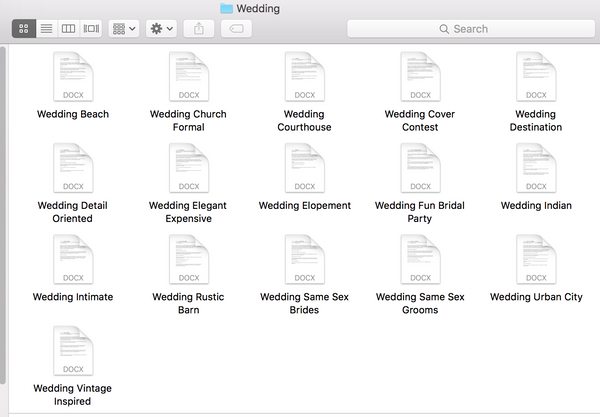 30 Prewritten Blog Posts for Wedding and Engagement Photographers