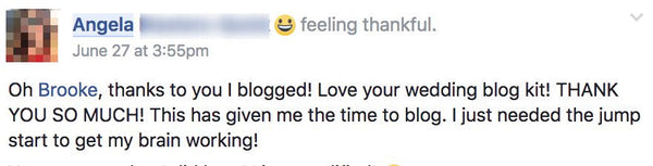 30 Prewritten Blog Posts for Wedding and Engagement Photographers