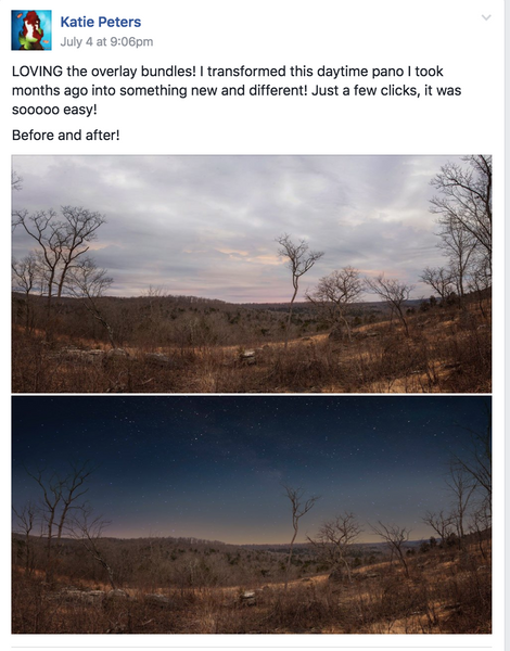 1400+ Photo Overlays, Night Sky Overlays, Digital Backgrounds, Brushes + More!