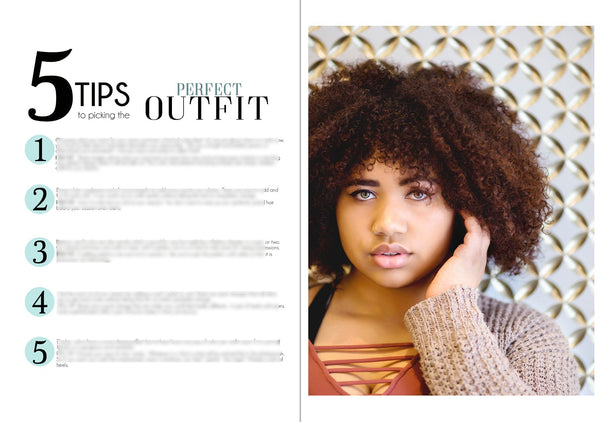 2019-20 Senior Session Welcome Packet Template Design by Devoted Imagery