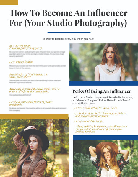 Senior Client Guide, Welcome Packet Template, Magazine Template