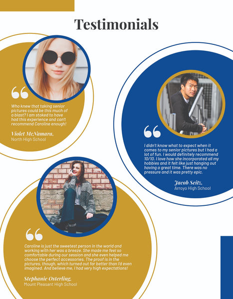 Senior Client Guide, Welcome Packet Template, Magazine Template